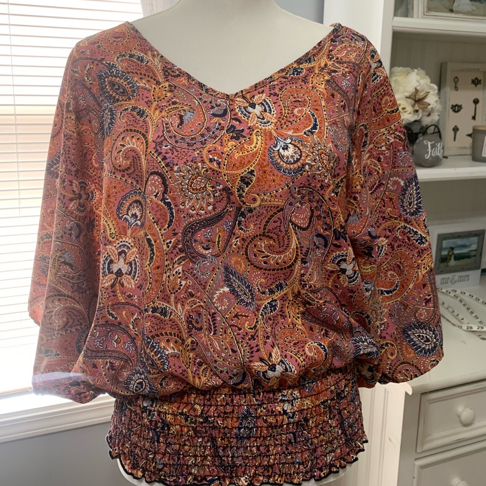 Hailey & Co Paisley Top